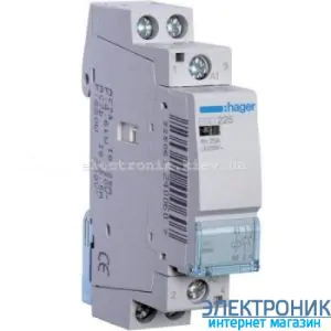 Контактор Hager ESD225-24В/25A, 2НО