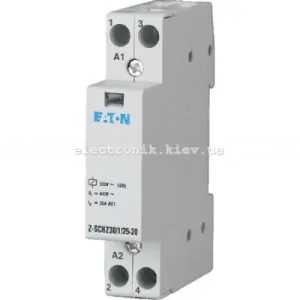 КОНТАКТОР Z-SCH230/1/25-20 25А 2НО 1 ПОЛЮС АС EATON (MOELLER)