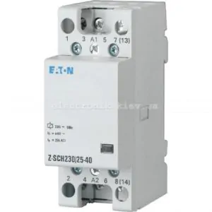 КОНТАКТОР Z-SCH230/40-40 40А 4НО 2 ПОЛЮСА АС EATON (MOELLER)