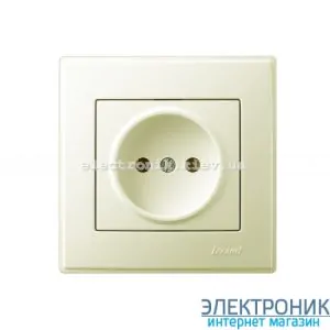 LESYA КРЕМ Розетка без заземлення
