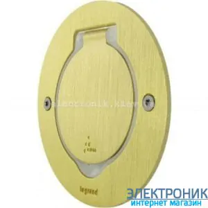Лючок круг, метал бронза Legrand
