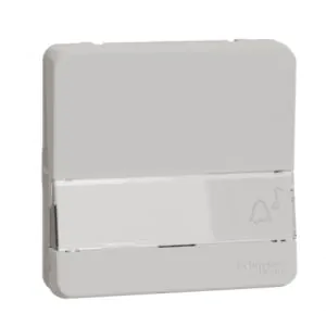 Механізм кнопкового вимикача з полем для маркування IP55, білий, Mureva Styl Schneider Electric MUR39129