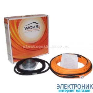 Нагрівальний кабель Woks 10, 800 Вт, 77 м