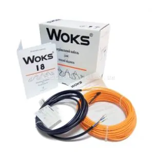 Нагрівальний кабель WOKS 18, 1380 Вт, 78 м