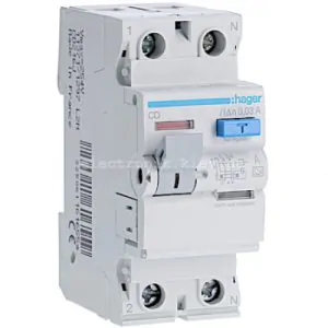 ПЗВ Hager 2P тип A 30mA 40А