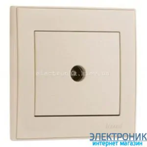 RAIN Розетка TV кінцева крем