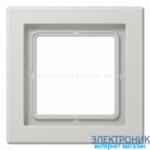 Рамка 1-а LS990 Design світло-сірий пластик