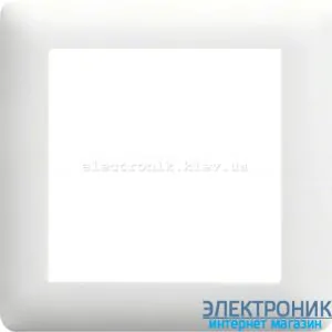 Рамка 1-одноразова Hager Lumina2 біла
