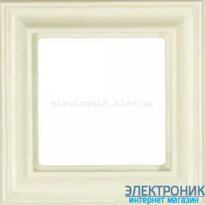 Рамка 1 пост цт. слонова кістка Jung Eco Profi Deco