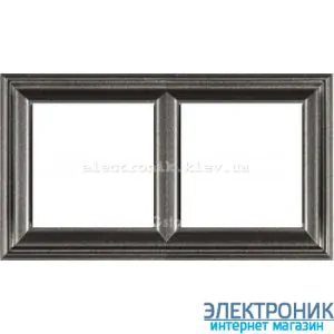 Рамка 2 пост цт. антрацит Jung Eco Profi Deco