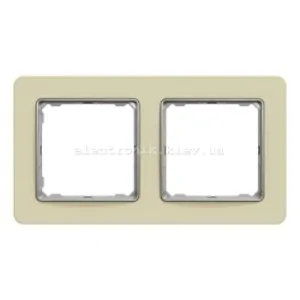 Рамка 2-пости Sedna Elements SDD392802 матовий пісочний