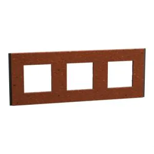 Рамка 3-постова Unica Deco Material, теракотовий