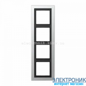 Рамка 4-а LS990 Design алюмінієвий метал