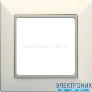 Рамка одинарна Jung Eco Profi Слонова кістка