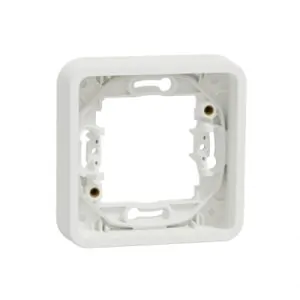 Рамка одномісна без гвинтів IP55, біла, Mureva Styl Schneider Electric MUR39107