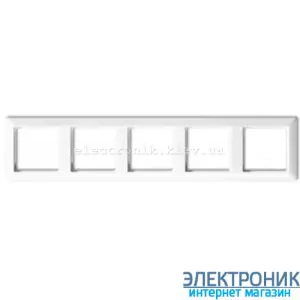Рамка п'ятірна Jung Eco Profi Білий