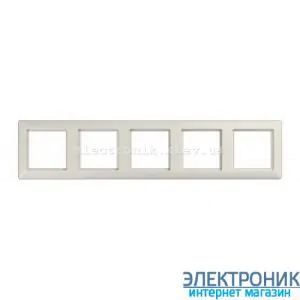 Рамка п'ятірна Jung Eco Profi Слонова кістка
