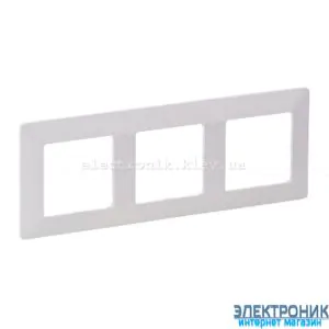 Рамка трипостова Legrand Valena Life (біла)