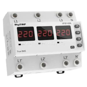 Реле напруги – VP-3F63A M6R DigiTop