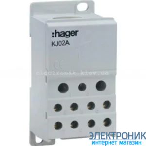 Розподільний блок 1-підлога, 250A, Hager KJ02A