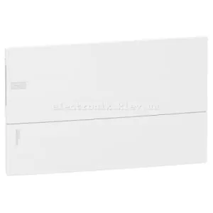 Щит Schneider-Electric Mini Pragma 18 модулів вбудовано. білі двері IP40