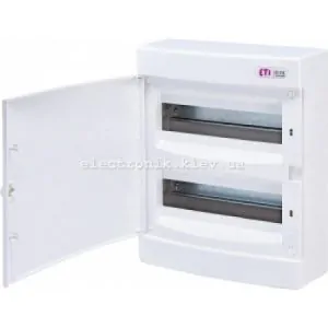 Щит зовнішній розподільний ECT 24PO 24 модулі (білі двері) IP-40 ETI