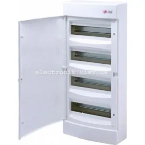 Щит зовнішній розподільний ECT 48PO 48 модулів (білі двері) IP-40 ETI