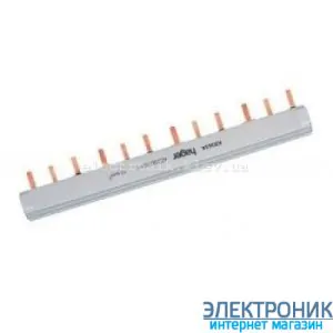 Шина штирова 3-полюсна на 12 модулів Hager KB363A