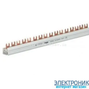 Шина вилкова 2-полюсна на 57 модулів Hager KDN263B