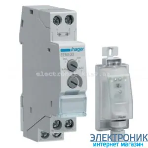 Сутінкове реле Hager EEN100 - 230В/16А, 1 ПК