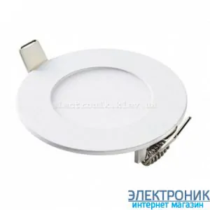 Світлодіодна панель кругла-3Вт  (Ø85/Ø72) 4200K, 240 люмен