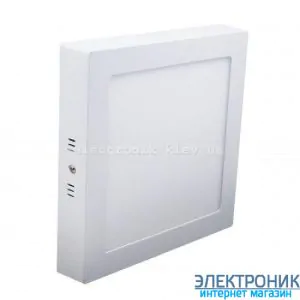 Світлодіодна панель квадратна-6Вт накладна (120x120) 4200K, 470 люмен