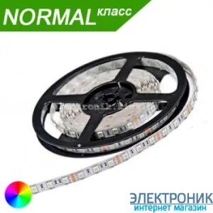 Світлодіодна стрічка RGB (60 діодів/метр) 14,4 Вт на метр