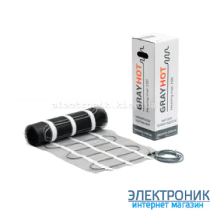 Тепла підлога електричний мат GrayHot mat 150 (7,1 м²)