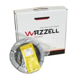 Тепла підлога нагрівальний кабель WAZZELL EASYHEAT - 100m 2000Вт