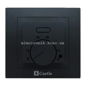 Терморегулятор для теплої підлоги Castle C-AC308H сумісний з Asfora білий