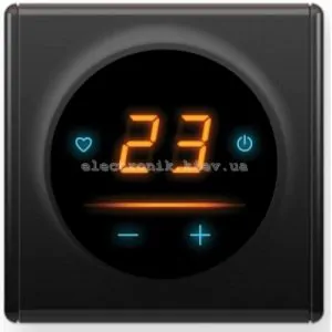 Термостат ONEKEYELECTRO 25 з WiFi, рамка чорна, пластик