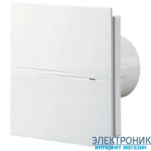 Вентилятор витяжний Вентс 100 Квайт Стайл, із зворотним клапаном, двигун на підшипниках.