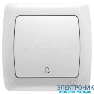 VIKO CARMEN БІЛИЙ Кнопка замку дверного