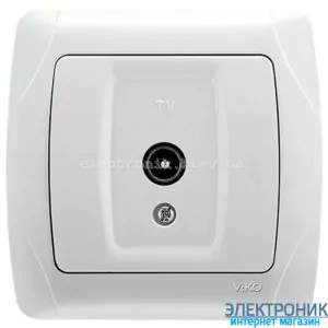 VIKO CARMEN БІЛИЙ Розетка телевізійна