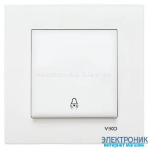 VIKO KARRE БІЛИЙ Кнопка дзвінка