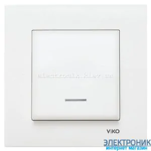 VIKO KARRE БІЛИЙ Вимикач з підсвічуванням
