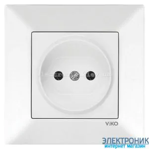 VIKO MERIDIAN БІЛИЙ Розетка