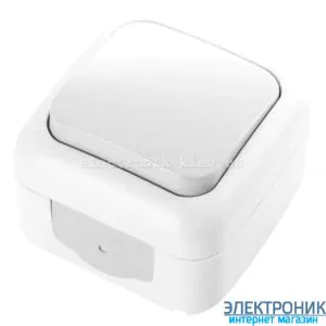 VIKO PALMIYE БІЛИЙ Вимикач вологозахищений