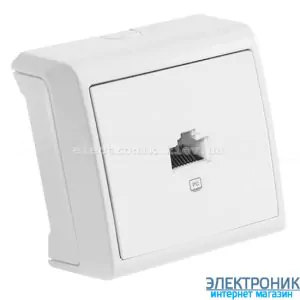 VIKO VERA БІЛИЙ Розетка комп'ютерна (Cat 5e)
