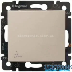 Вимикач 1-клавішний IP44 слонова кістка Legrand Valena