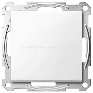 Вимикач 1-клавішний Schneider Electric Merten System M полярно-білий