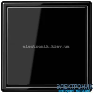 Вимикач прохідний JUNG LS990 чорний глянець
