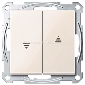 Вимикач Жалюзі Schneider Electric Merten System M бежевий