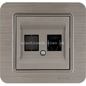 Розетка комп'ютерна Cat6, Мідь LAVIN